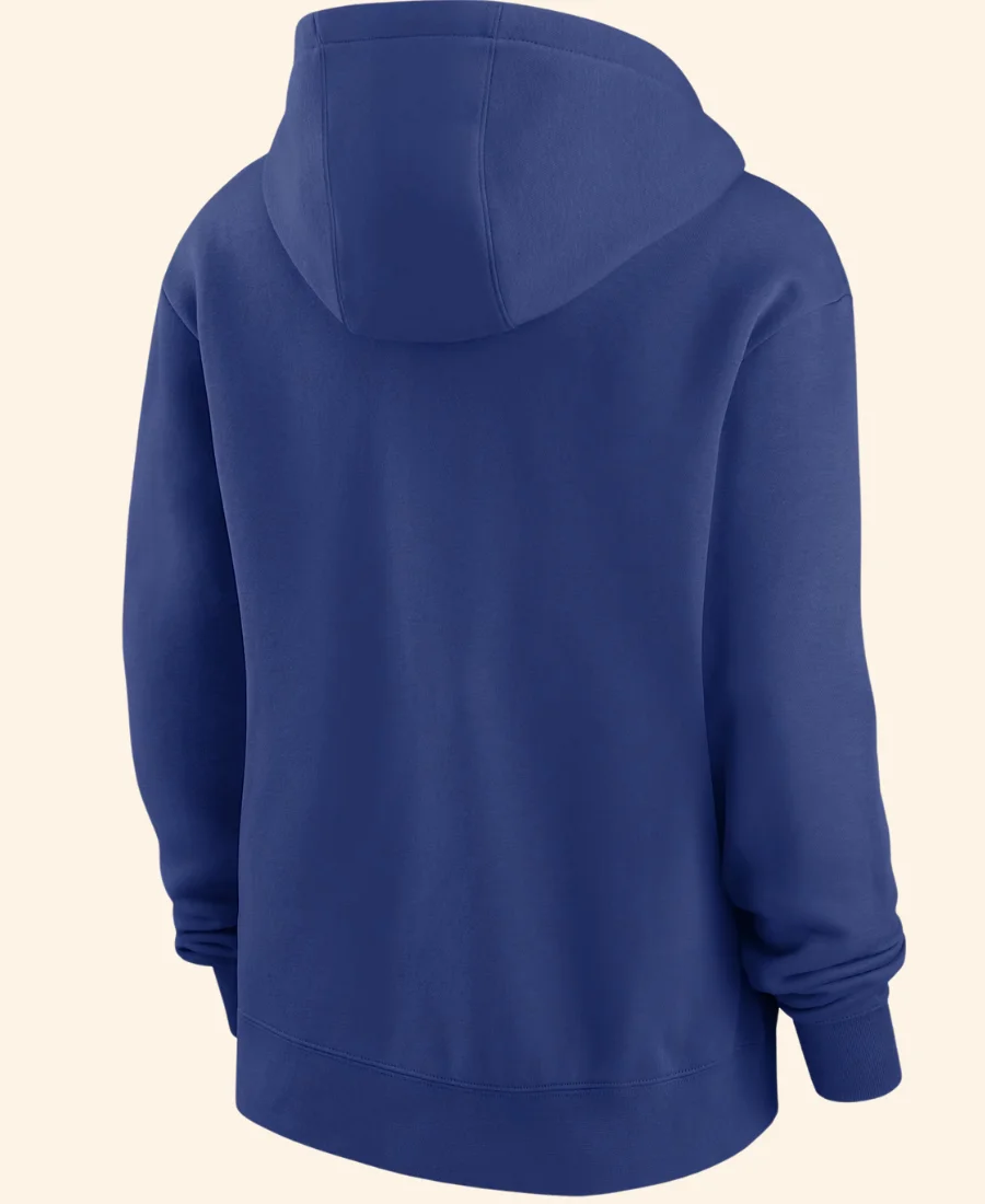 Los Angeles Dodgers 2025 Postseason Hoodie Back Image