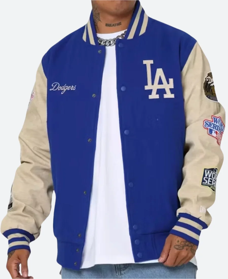 Los Angeles Dodgers World Series Varsity Jacket