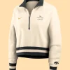 Lowa Hawkeyes Legacy Half Zip Sweatshirt Front Image