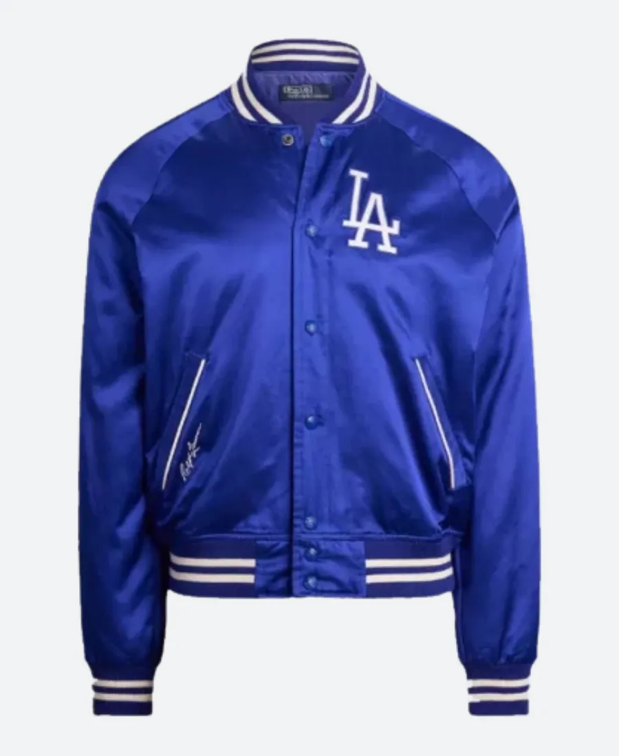 MLB Tokyo Ralph Lauren Dodgers Satin Jacket