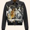 MTV Video Music Awards 2025 Skillibeng Leather Jacket Front Image