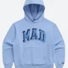 Madhappy Gap Pullover Hoodie Blue Front Image