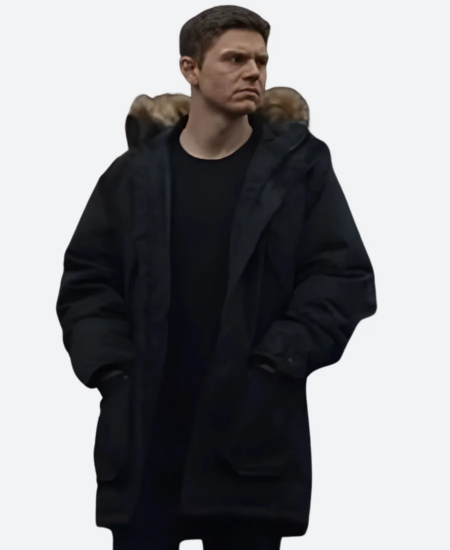 Mare Of Easttown Detective Colin Zabel Hooded Coat