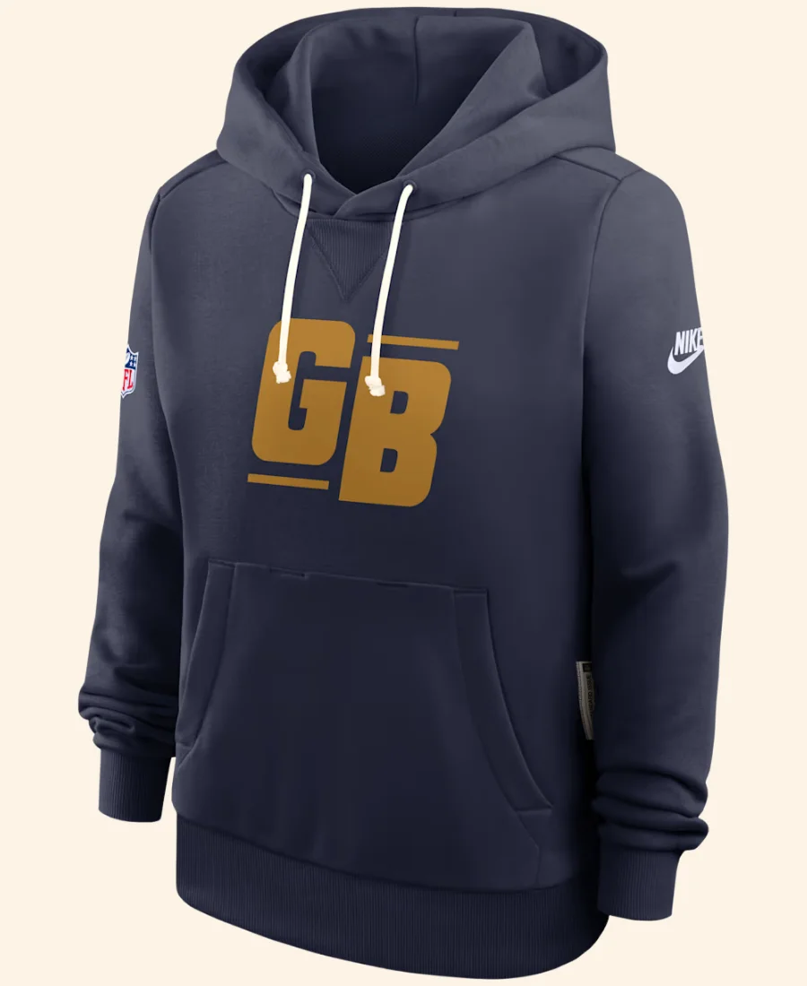 Matt LaFleur Green Bay Packers Alt Offensive Sideline Hoodie Front Image