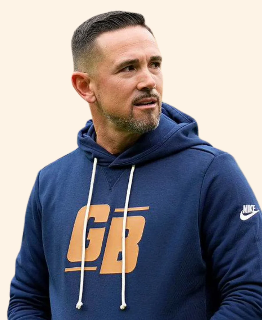 Matt LaFleur Green Bay Packers Alt Offensive Sideline Hoodie Image
