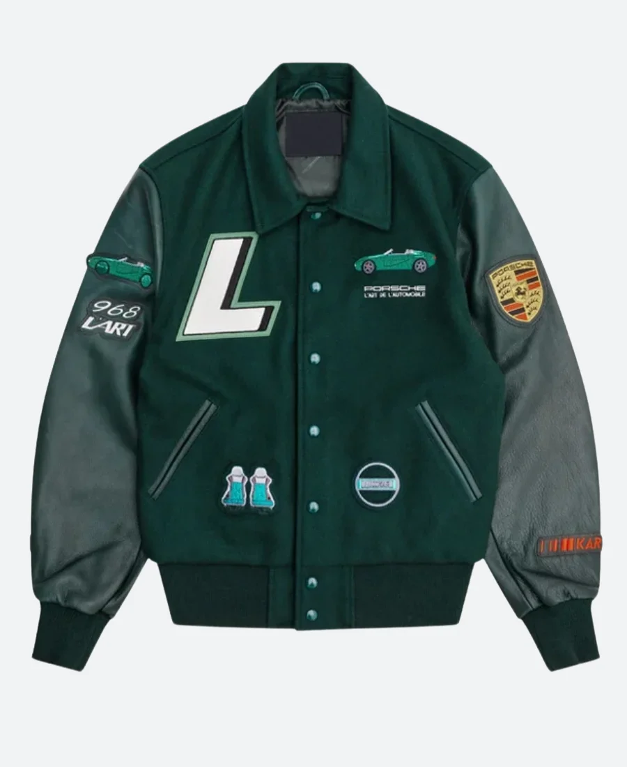 Maya Jama Varsity Jacket - Male, 4XL
