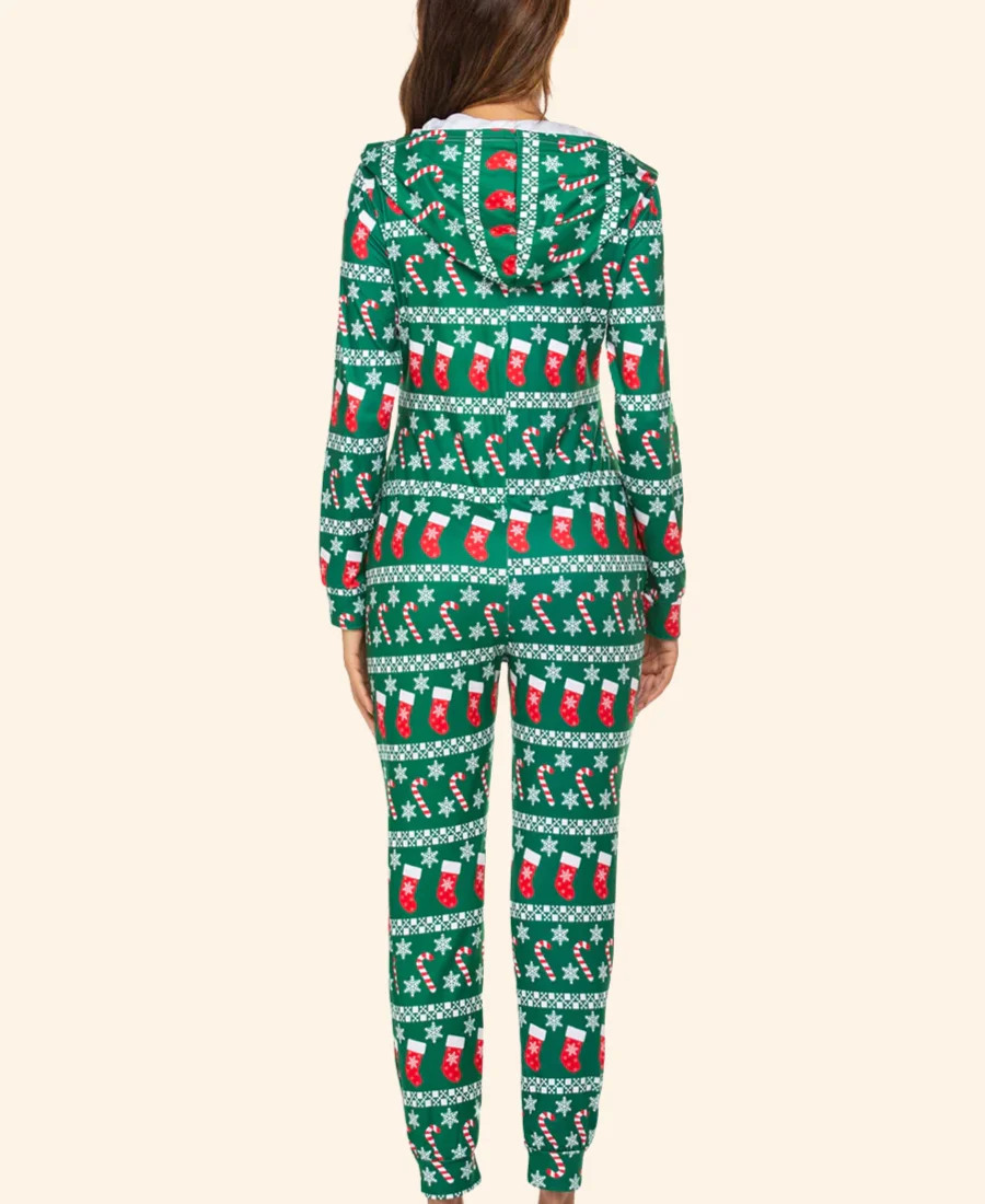 Meet Me Next Christmas Layla Christmas Jumpsuit back
