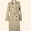Melania Burberry Trench Coat Front Image