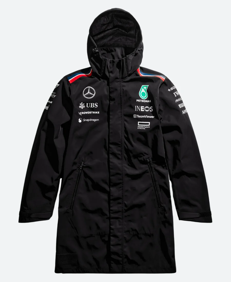 Mercedes AMG Petronas 2024 Team Rain jacket