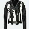 The Real Housewives Of Slc Meredith Marks Leather Jacket Front Image