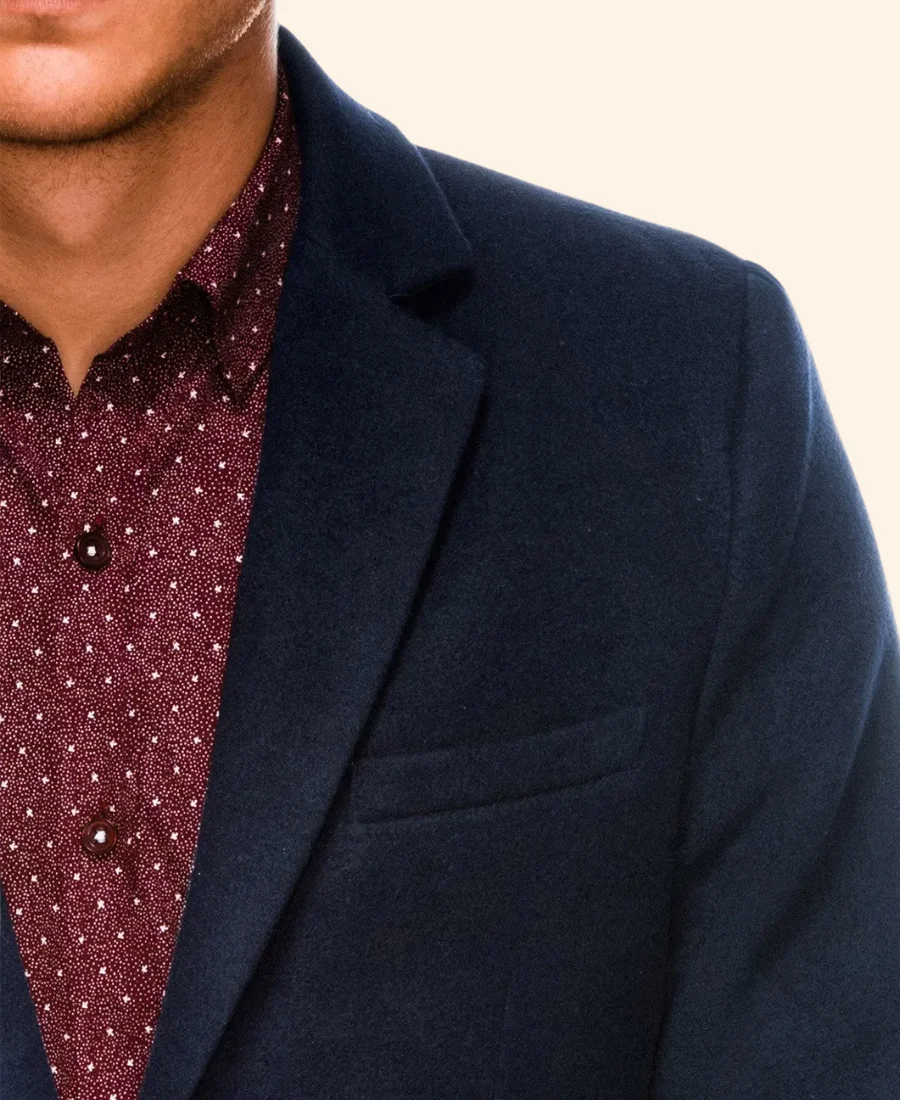 Merry Christmas Ted Cooper Robert Buckley Coat Collar Zoom Image