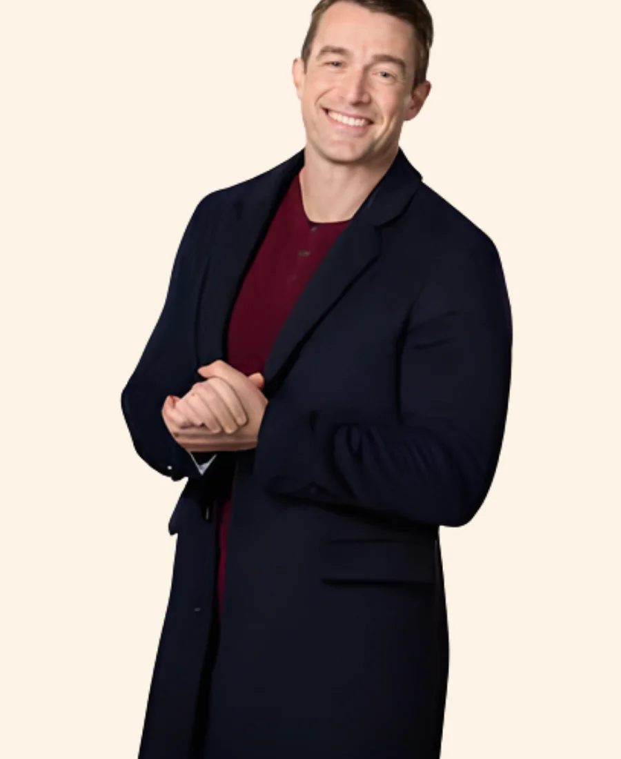 Merry Christmas Ted Cooper Robert Buckley Coat