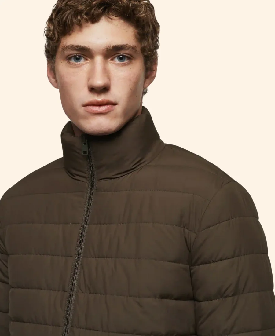 Merry Christmas Ted Cooper Robert Buckley Puffer Jacket Zoom Image