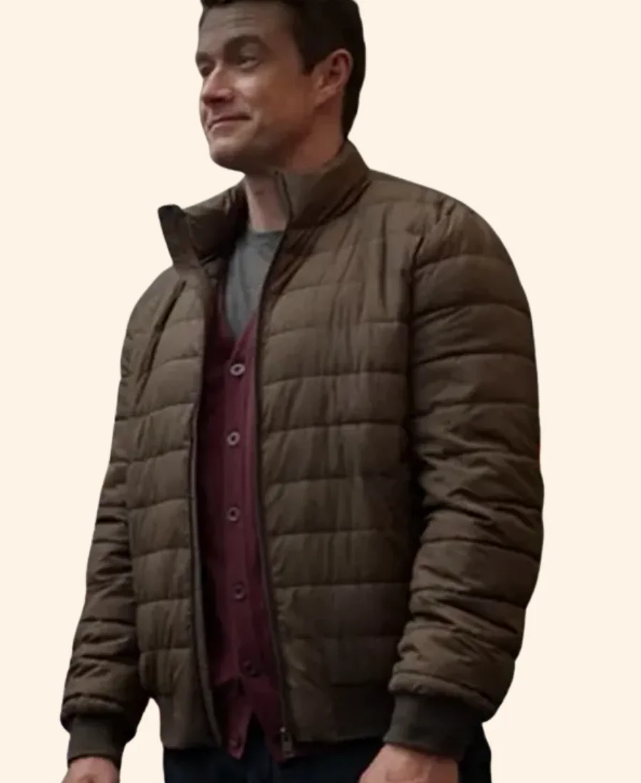 Merry Christmas Ted Cooper Robert Buckley Puffer Jacket