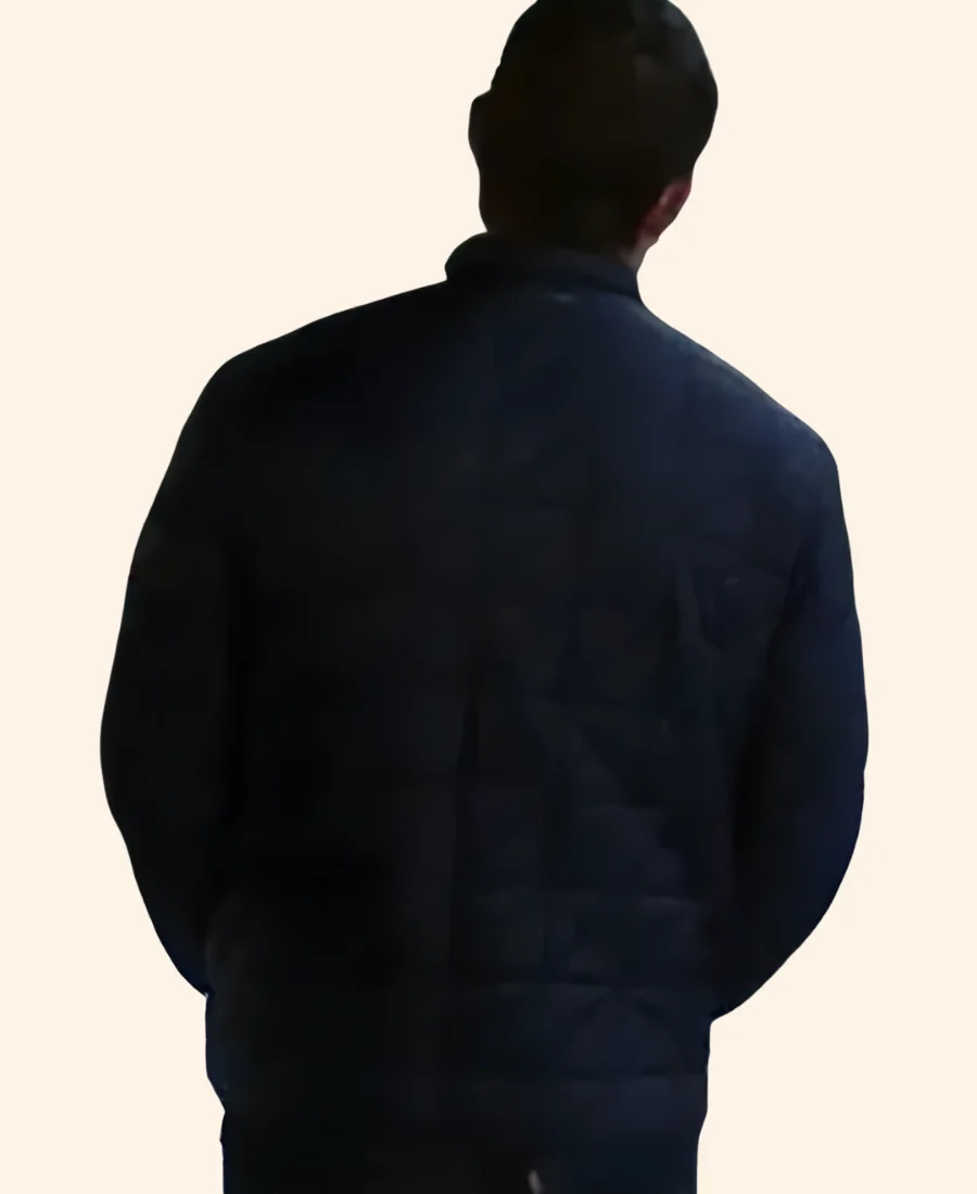 Merry Christmas Ted Cooper Robert Buckley Quilted Jacket Back Image