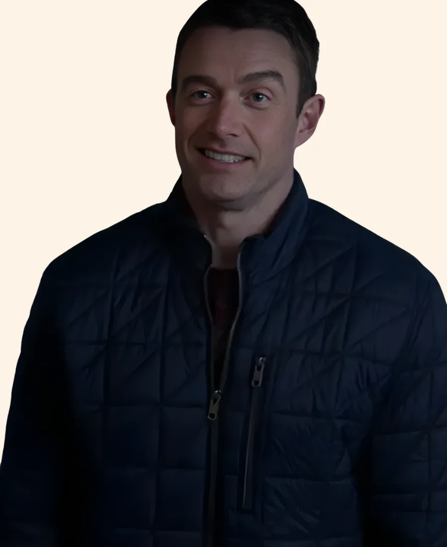 Merry Christmas Ted Cooper Robert Buckley Quilted Jacket