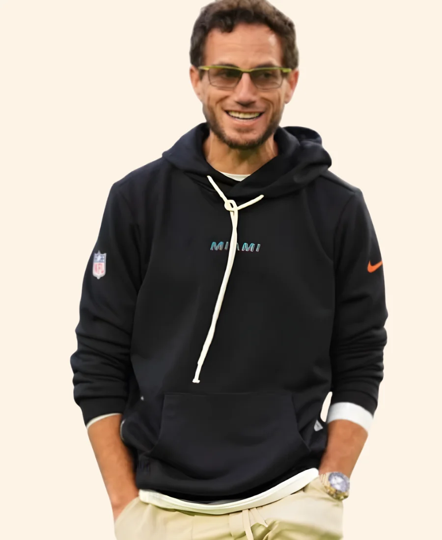 Miami Dolphins Rivalries Mike Mcdaniel Hoodie Full Image