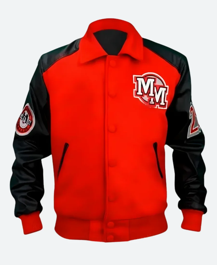 Michael Jackson X Mickey Mouse Varsity Jacket