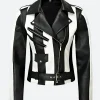 Michael Keaton Beetlejuice Leather Jacket Front Image