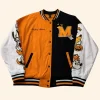 Mickey Mouse Halloween Varsity Jacket Front Image