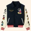 Mickey and Friends Icon Varsity Jacket Front Image