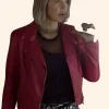 Midnight Texas S02 Arielle Kebbel Leather Jacket Front Image