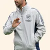 Mikel Arteta Arsenal FC Training Session 2025 Jacket Front Image