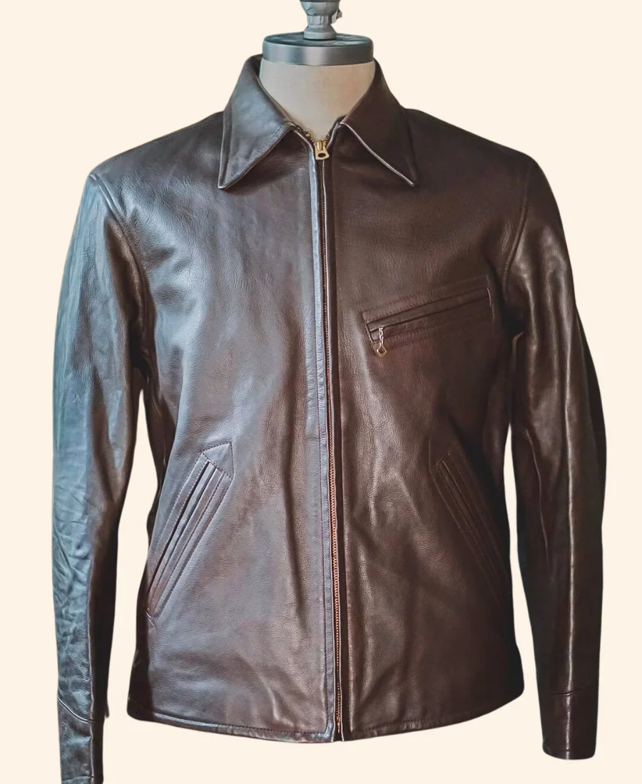 Mission Impossible The Final Reckoning Ethan Hunt Leather Jacket Front