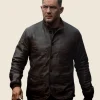 Mobland Tom Hardy Brown Leather Jacket Front Image