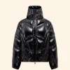 Moncler x A$AP Rocky Bahianinha Hooded Puffer Jacket Black Front Image