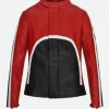 Money Heist Tokyo Leather Jacket Front Image