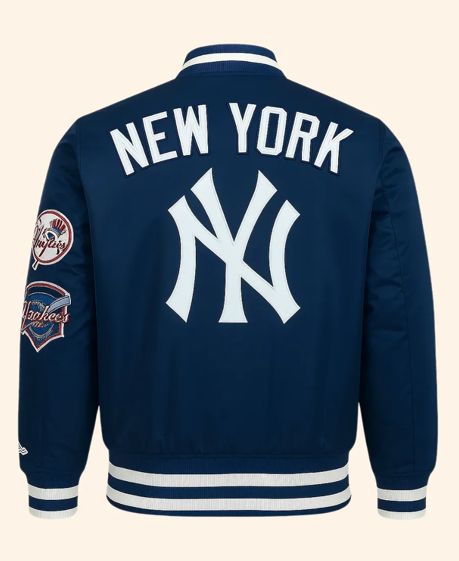 Montclair Film Festival NY Yankees Spike Lee Bomber Jacket Back Image