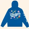 Murakami x Los Angeles Dodgers 2025 World Series Champions Hoodie Blue Back Image