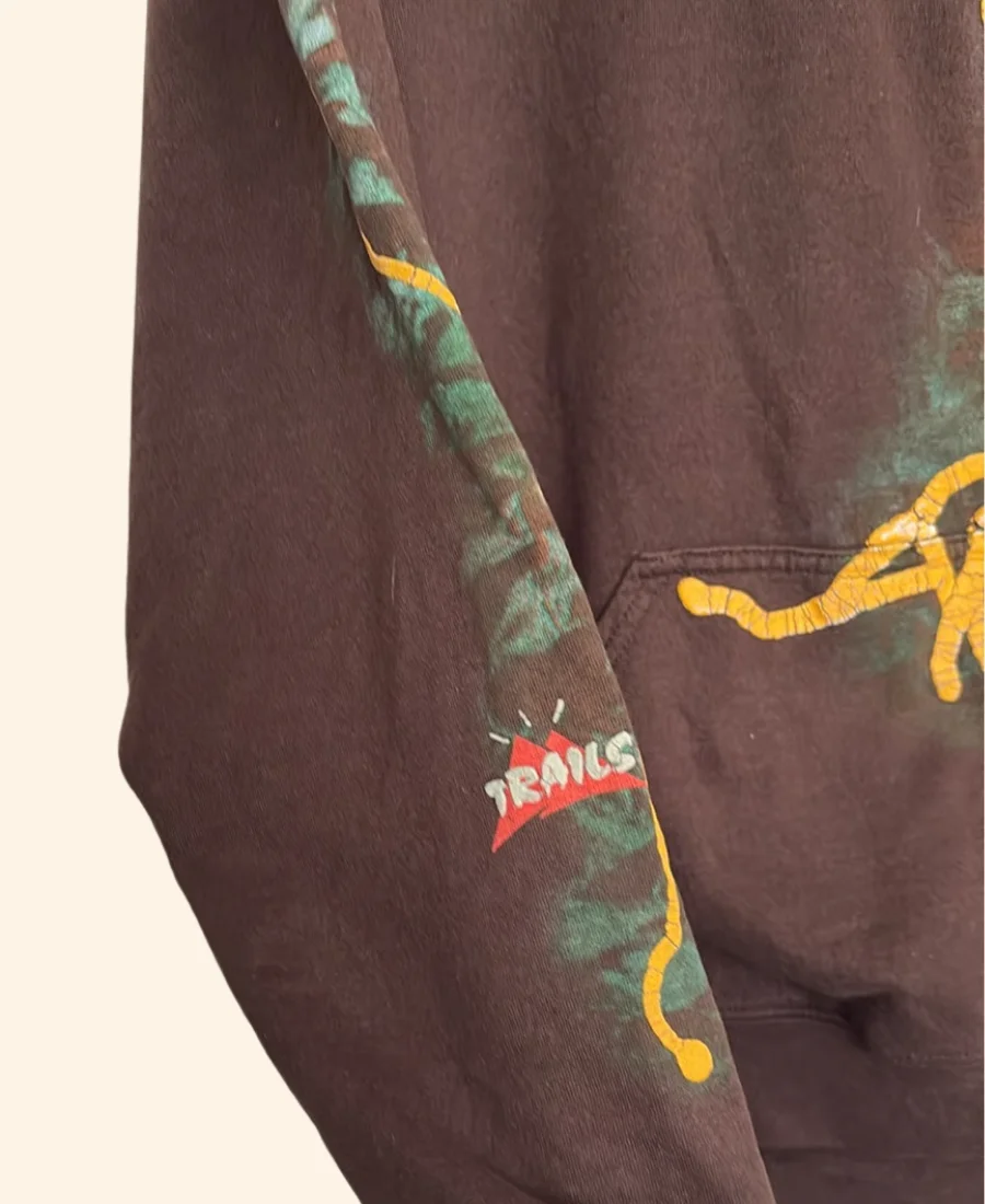 Murder In A Small Town Cactus Travis Hoodie Sleeves Image