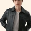 My Life With The Walter Boys Alex Walter Leather Jacket Front Image