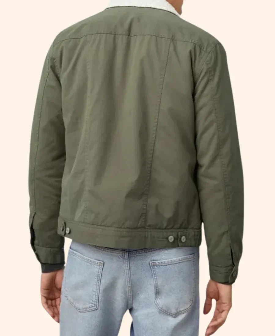 My Life With The Walter Boys Cole Walter Trucker Jacket back Image