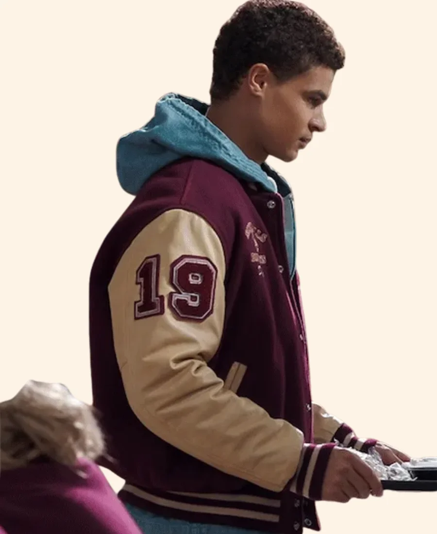 My Life With The Walter Boys Dylan Varsity Jacket Arms Image