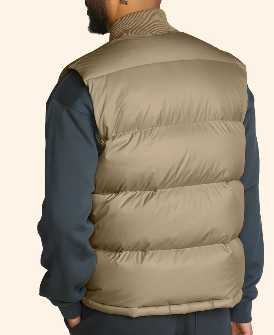 My Life With The Walter Boys George Walter Puffer Vest back Image