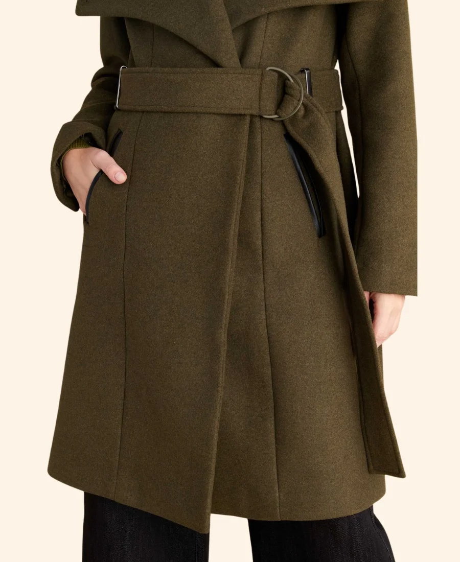 My Life With The Walter Boys Katherine Walter Trench Coat Close Image