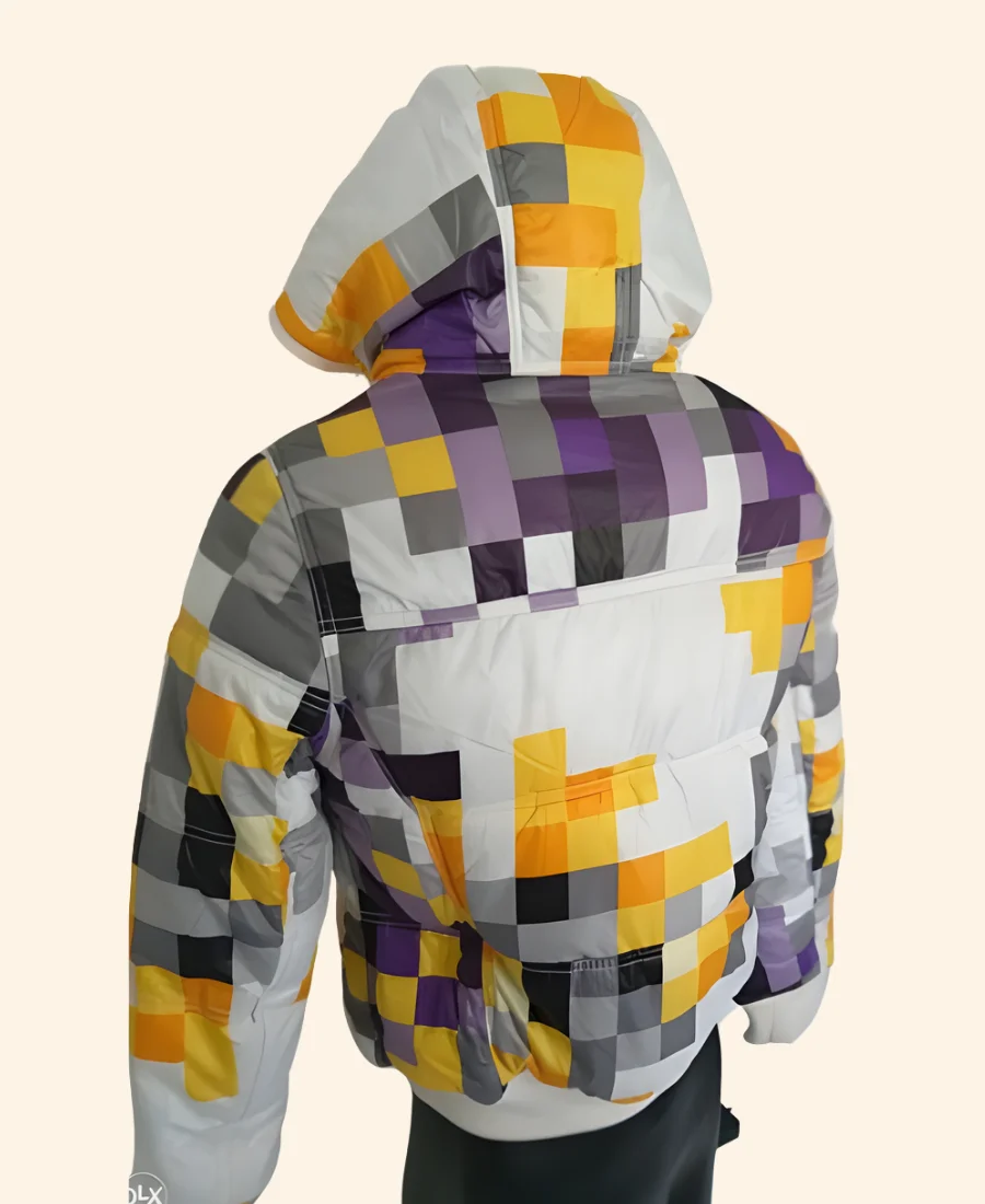 My Secret Santa 2025 Zoey Jacobsen Puffer Jacket back Image