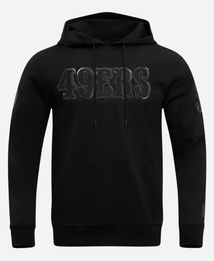 San Francisco 49ers Black Hoodie