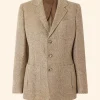 NYC 2025 Jennifer Lopez Brown Blazer Front Image