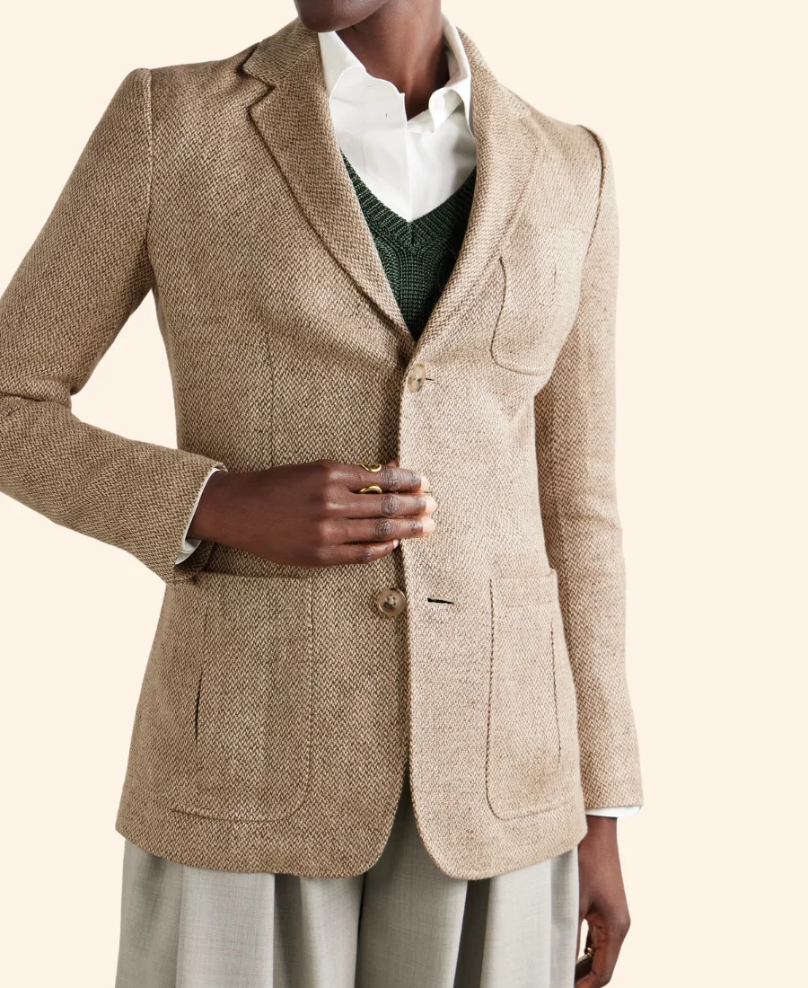 NYC 2025 Jennifer Lopez Brown Blazer