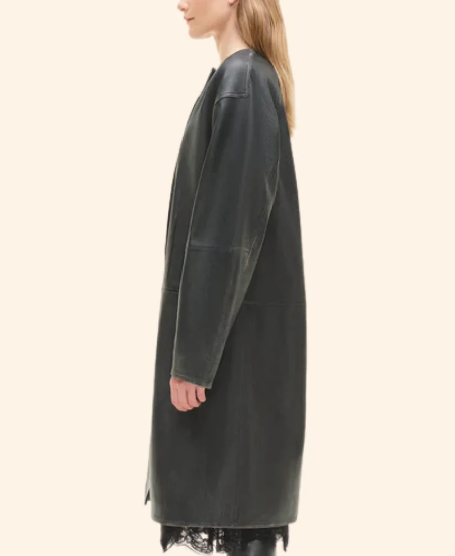 NYC Naomi Watts Leather Coat Arms Image