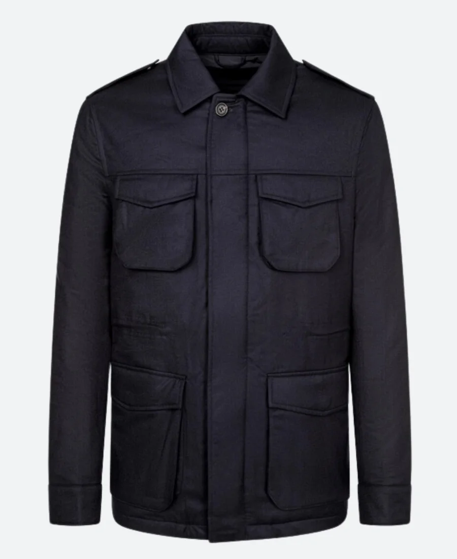 Navy Blue Field Jacket