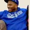 Nelly and Ashanti We Belong Together Nelly LA Dodgers Hoodie Front Image