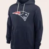 New England Patriots Sideline Hoodie Front Image