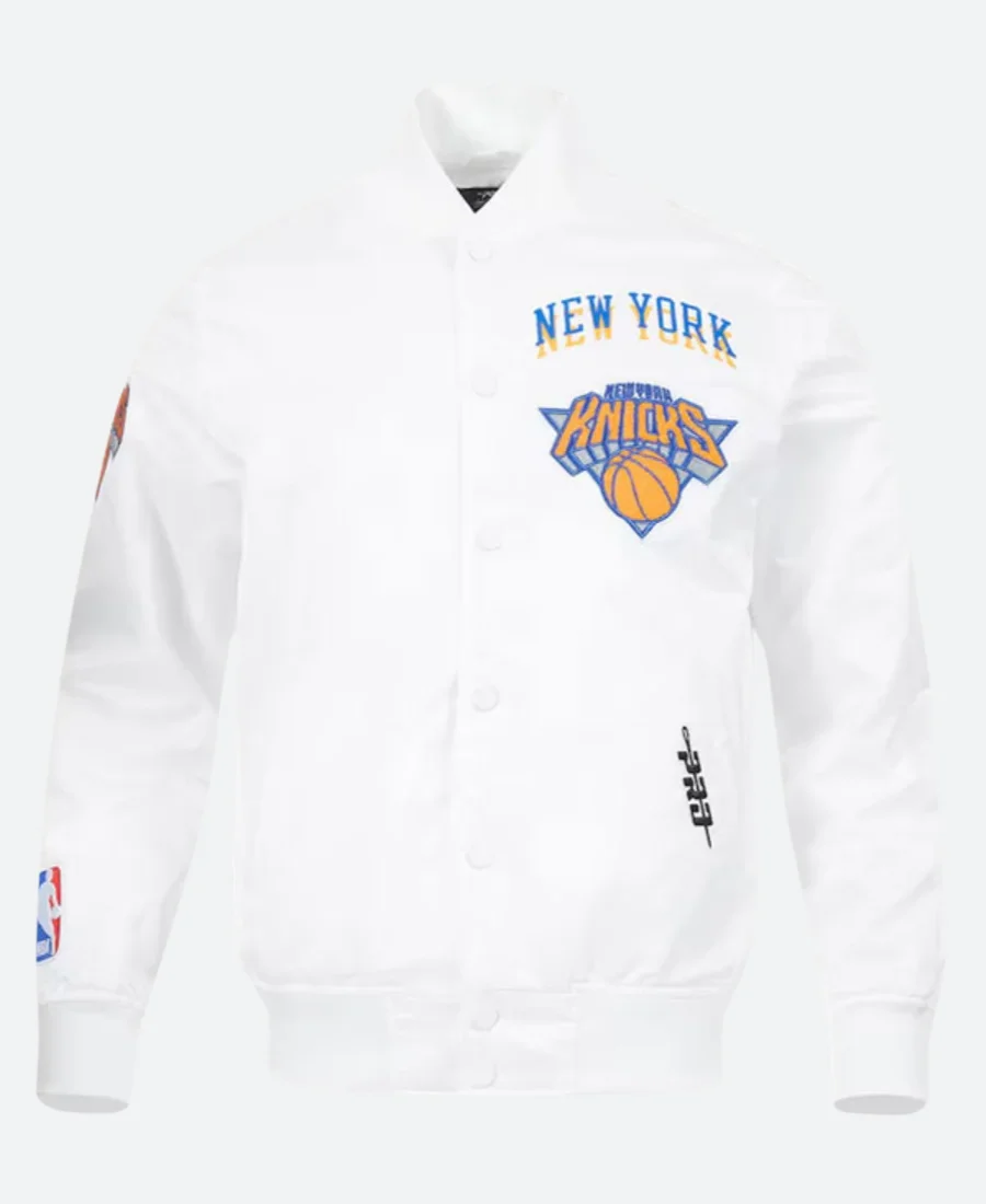 New York Knicks City Edition Varsity Jacket