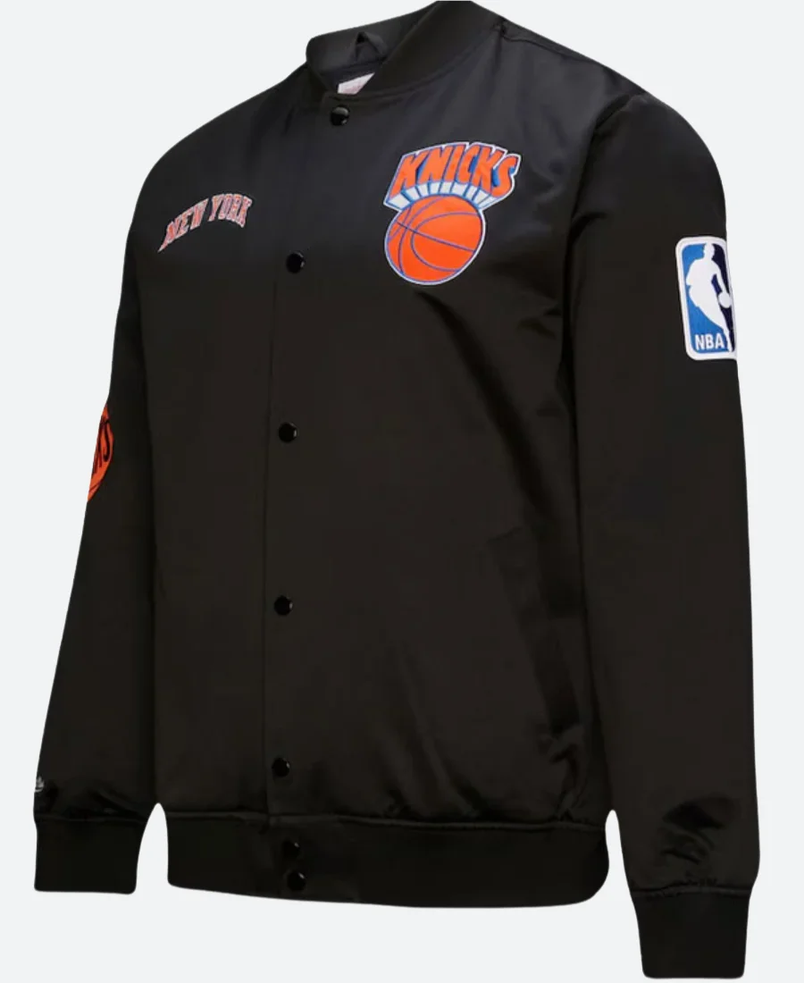 New York Knicks Hardwood Varsity Jacket