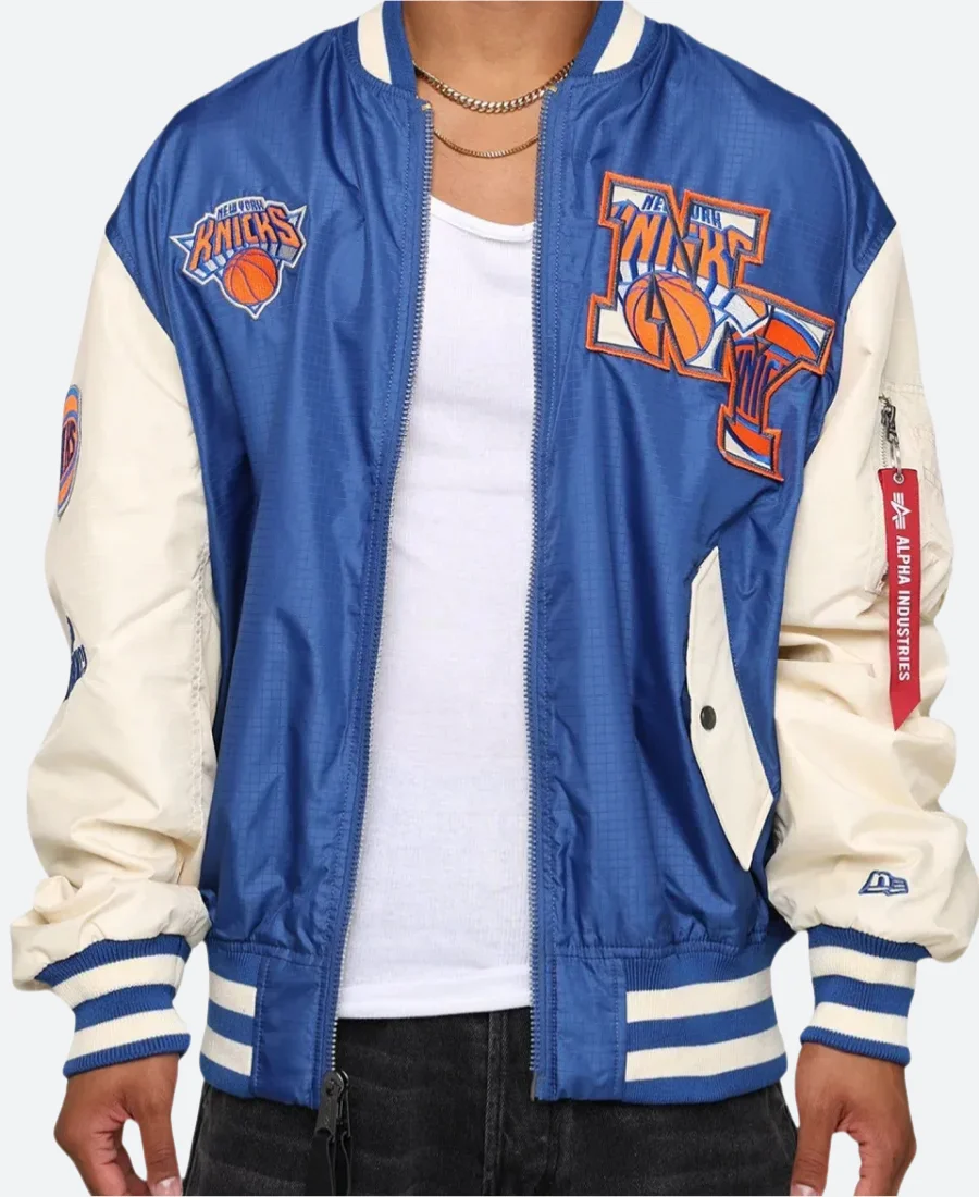 New York Knicks MA-1 Bomber Jacket
